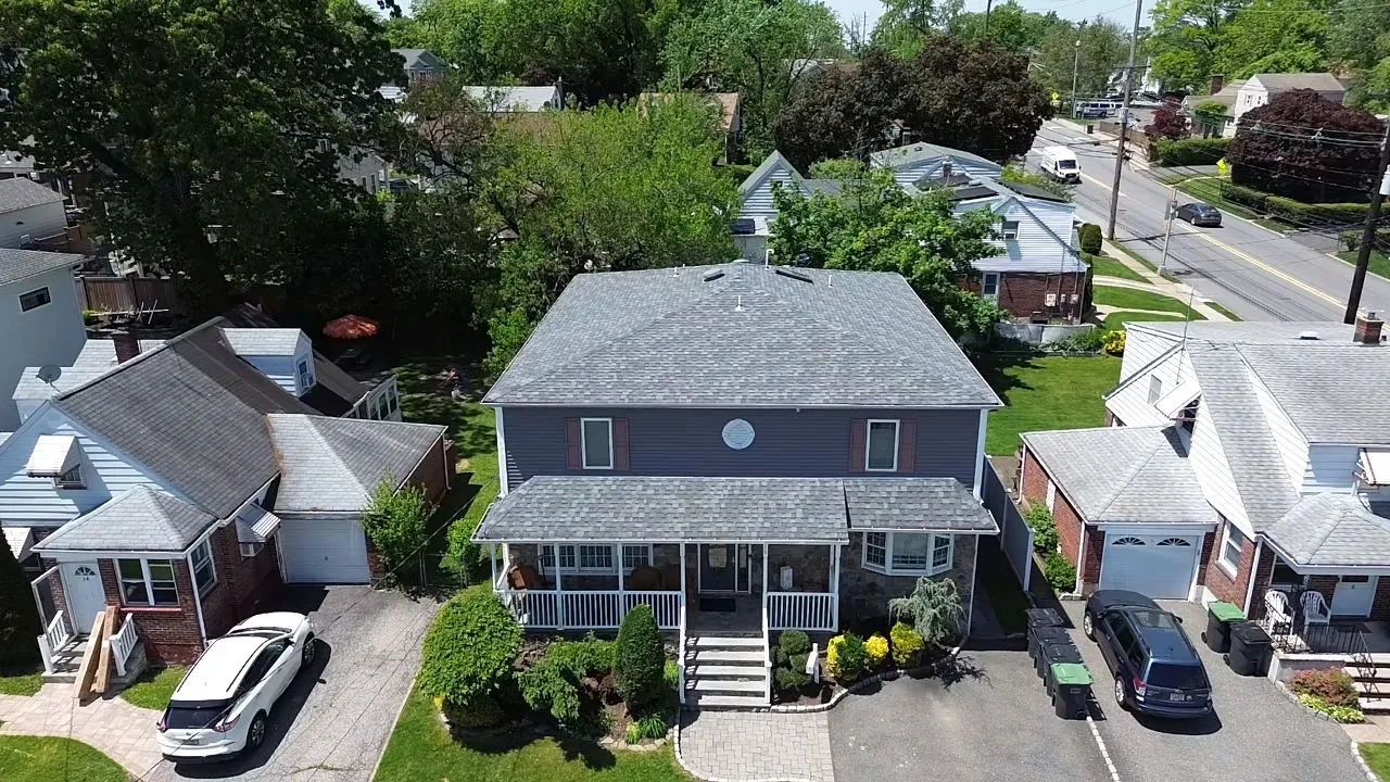 Completed residential roofing project in Bergenfield, New Jersey