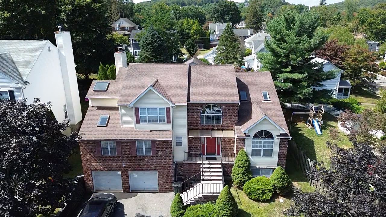 Completed residential roofing project in Boonton, New Jersey
